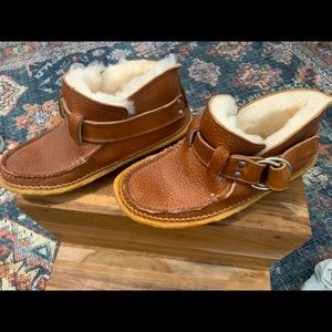 Quoddy Leather Ring Boots